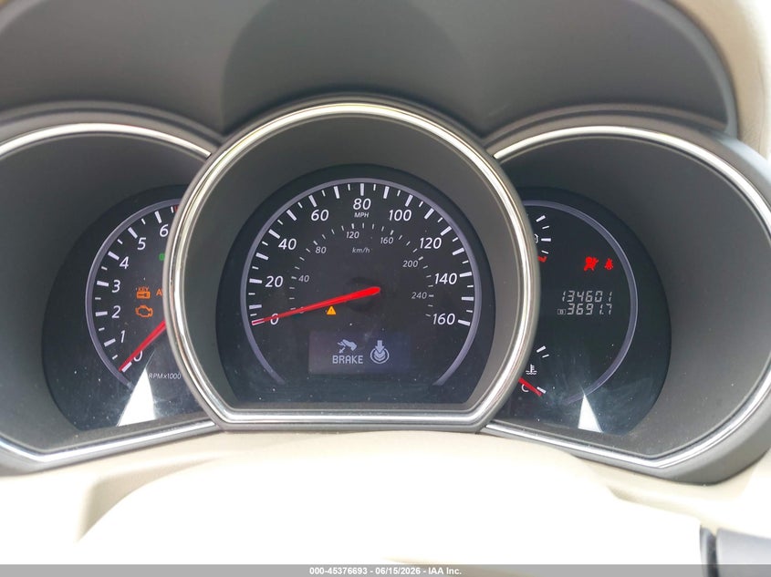 2011 Nissan Murano VIN JN8AZ1MW7BW183335 IAAI salvage auction — LEFT SIDE, Salvage (North Carolina), sold $375 on 2026-07-16 (photo 7)