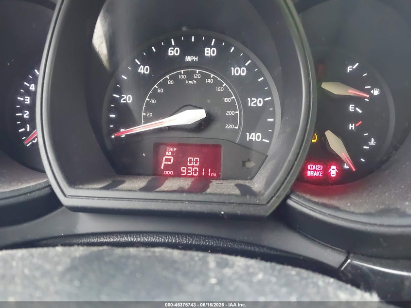 2016 Kia Rio VIN KNADM4A32G6554831 IAAI salvage auction — HAIL, Original (Texas), sold $1,725 on 2026-07-13 (photo 7)
