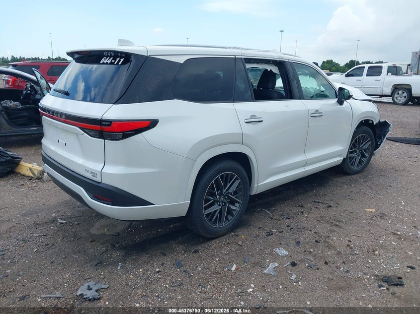 2026 Lexus Tx VIN 5TDAAAB67TS058262 IAAI salvage auction — FRONT END, Original (Texas), sold $20,025 on 2026-08-27 (photo 4)