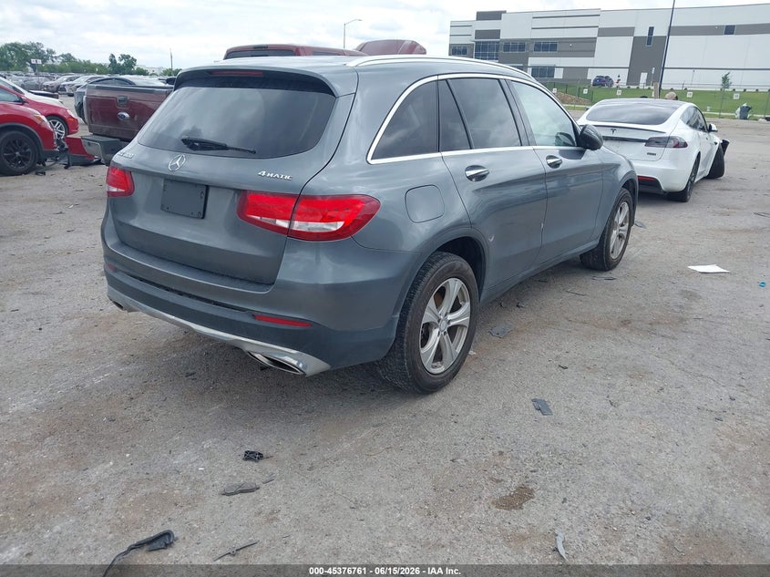 2016 Mercedes-benz Glc VIN WDC0G4KB9GF068770 IAAI salvage auction — LEFT SIDE, Original (Texas), sold $25 on 2026-07-28 (photo 4)