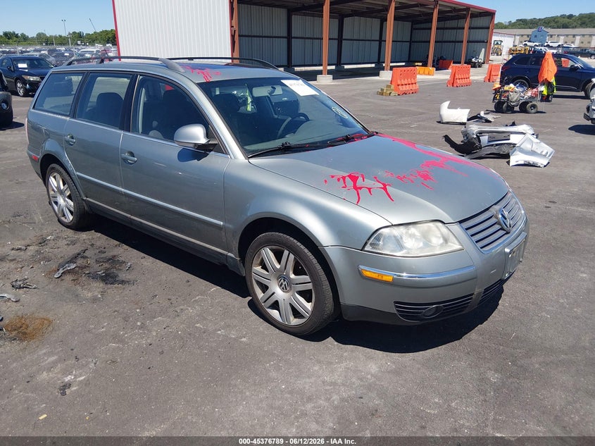 2005 Volkswagen Passat VIN WVWDD63B15E026929 IAAI salvage auction — UNDERCARRIAGE, Salvage (Missouri), sold $300 on 2026-07-21 (photo 1)
