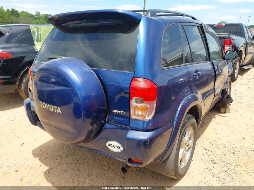2003 Toyota Rav4 VIN JTEHH20V436085098 IAAI salvage auction — RIGHT FRONT, Salvage (North Carolina), sold $725 on 2026-07-09 (photo 4)