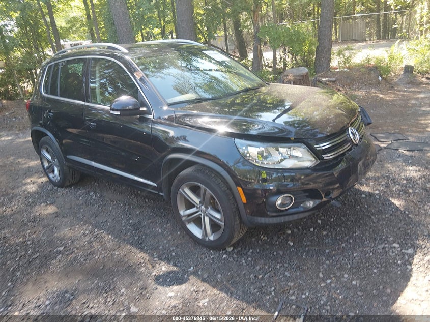 2017 Volkswagen Tiguan VIN WVGUV7AX9HK020248 IAAI salvage auction — FRONT END, Salvage Title, sold $3,350 on 2026-07-25 (photo 1)