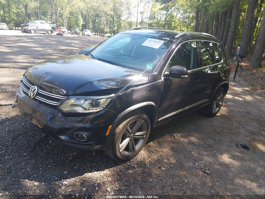 2017 Volkswagen Tiguan VIN WVGUV7AX9HK020248 IAAI salvage auction — FRONT END, Salvage Title, sold $3,350 on 2026-07-25 (photo 2)