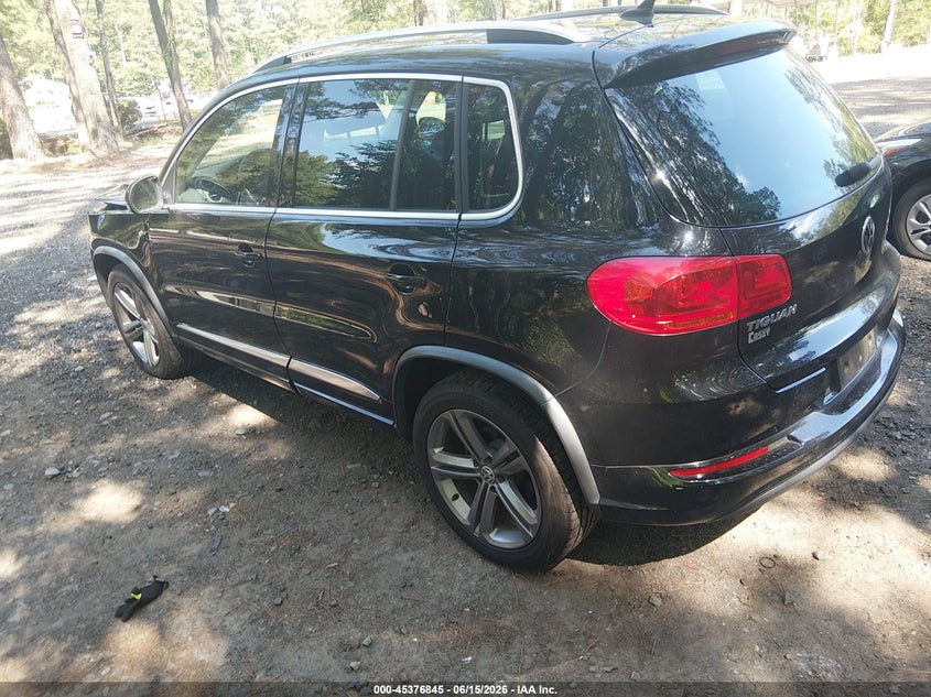 2017 Volkswagen Tiguan VIN WVGUV7AX9HK020248 IAAI salvage auction — FRONT END, Salvage Title, sold $3,350 on 2026-07-25 (photo 3)