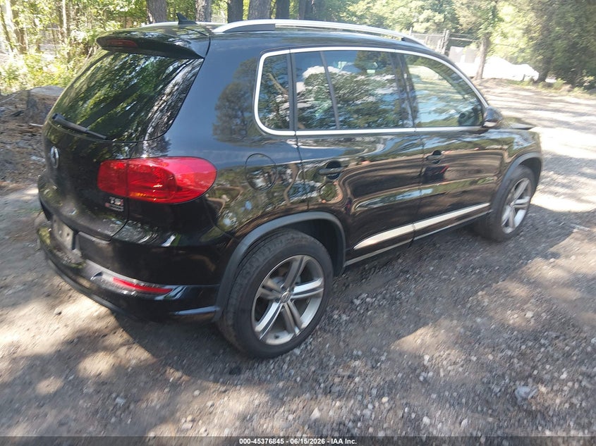 2017 Volkswagen Tiguan VIN WVGUV7AX9HK020248 IAAI salvage auction — FRONT END, Salvage Title, sold $3,350 on 2026-07-25 (photo 4)