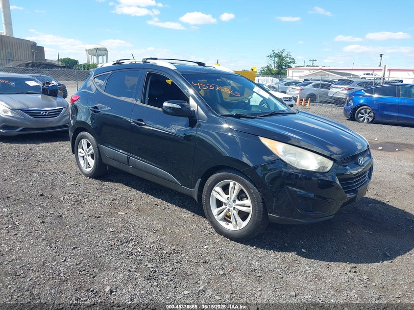 2012 Hyundai Tucson VIN KM8JUCAC5CU541850 IAAI salvage auction — NORMAL WEAR, Clear (New Jersey), sold $1,350 on 2026-07-13 (photo 1)