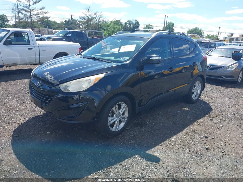2012 Hyundai Tucson VIN KM8JUCAC5CU541850 IAAI salvage auction — NORMAL WEAR, Clear (New Jersey), sold $1,350 on 2026-07-13 (photo 2)
