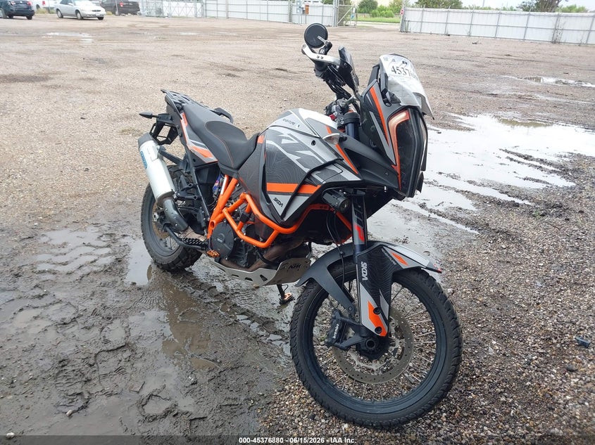 2019 Ktm VIN VBKV59406KM905391 IAAI salvage auction — REAR END, Original (Texas), sold $975 on 2026-07-21 (photo 1)