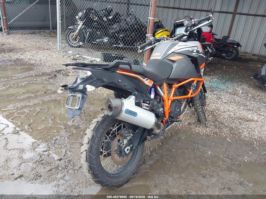 2019 Ktm VIN VBKV59406KM905391 IAAI salvage auction — REAR END, Original (Texas), sold $975 on 2026-07-21 (photo 4)