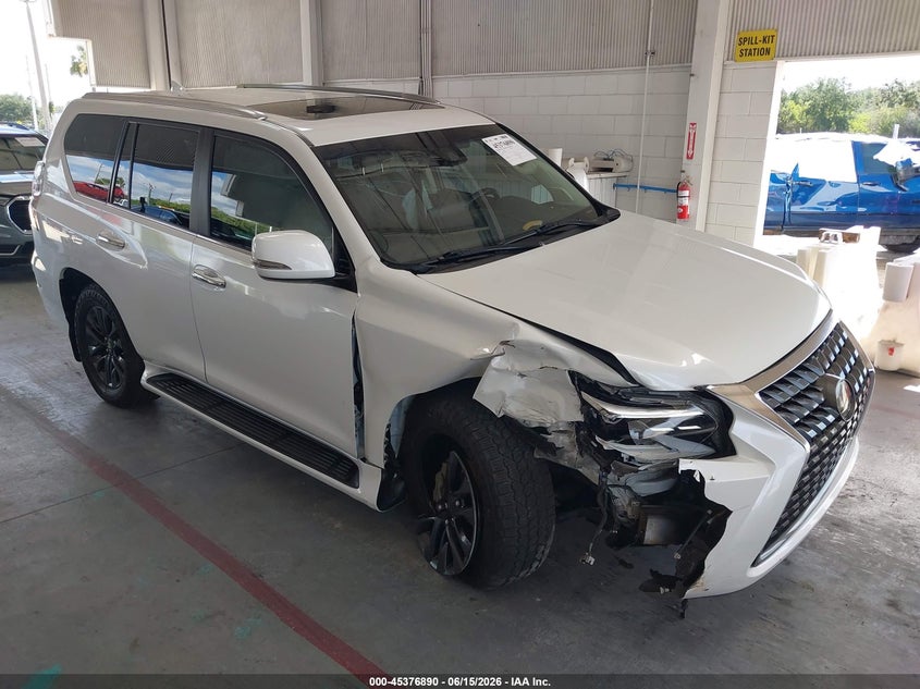 2022 Lexus Gx VIN JTJAM7BX7N5304882 IAAI salvage auction — UNDERCARRIAGE, Salvage Title, sold $22,200 on 2026-07-15 (photo 1)