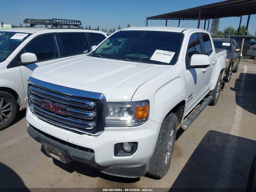 2016 Gmc Canyon VIN 1GTG5CE39G1148494 IAAI salvage auction — REAR END, Salvage Title, sold $4,250 on 2026-08-19 (photo 2)