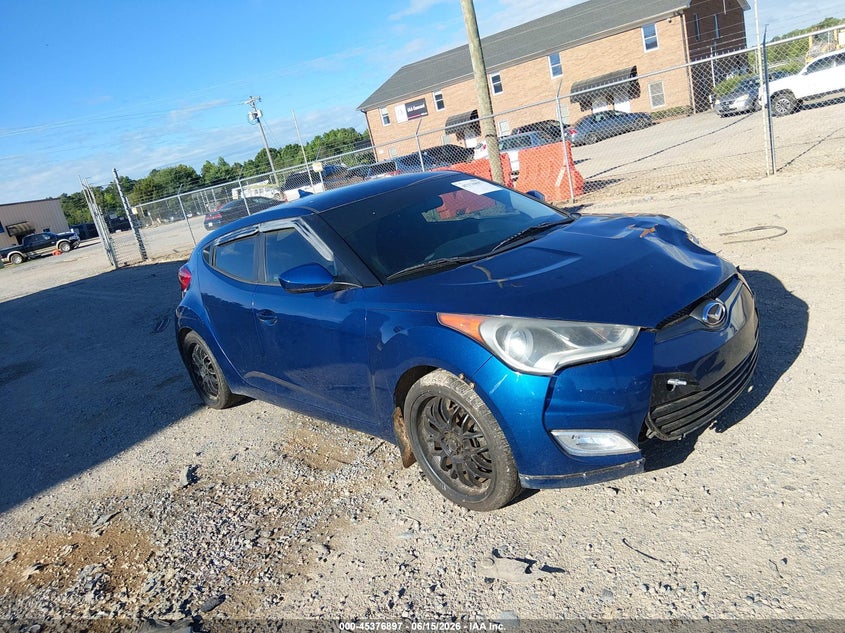 2017 Hyundai Veloster VIN KMHTC6AD8HU309482 IAAI salvage auction — FRONT END, Salvage (Idaho), sold $600 on 2026-07-06 (photo 1)