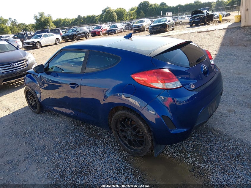 2017 Hyundai Veloster VIN KMHTC6AD8HU309482 IAAI salvage auction — FRONT END, Salvage (Idaho), sold $600 on 2026-07-06 (photo 3)