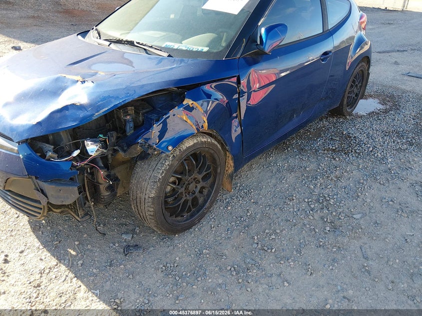 2017 Hyundai Veloster VIN KMHTC6AD8HU309482 IAAI salvage auction — FRONT END, Salvage (Idaho), sold $600 on 2026-07-06 (photo 6)