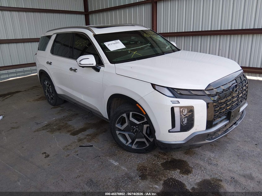 2024 Hyundai Palisade VIN KM8R44GE3RU758744 IAAI salvage auction — REAR END, Salvage (Missouri), sold $10,200 on 2026-07-30 (photo 1)