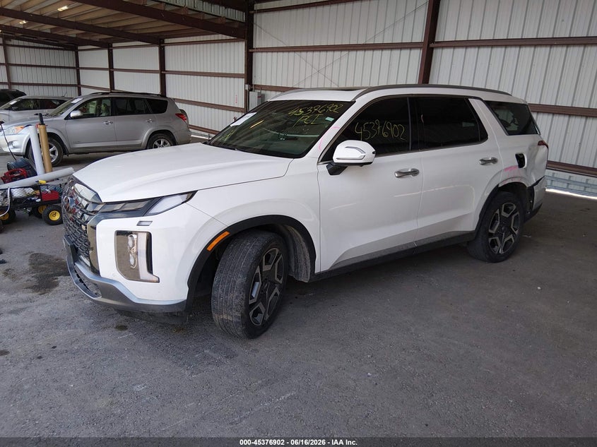 2024 Hyundai Palisade VIN KM8R44GE3RU758744 IAAI salvage auction — REAR END, Salvage (Missouri), sold $10,200 on 2026-07-30 (photo 2)