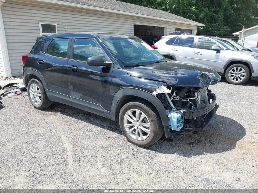 2022 Chevrolet Trailblazer VIN KL79MMS20NB013082 IAAI salvage auction — FRONT END, Salvage (Ohio), sold $3,000 on 2026-07-09 (photo 1)