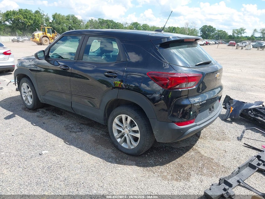 2022 Chevrolet Trailblazer VIN KL79MMS20NB013082 IAAI salvage auction — FRONT END, Salvage (Ohio), sold $3,000 on 2026-07-09 (photo 3)