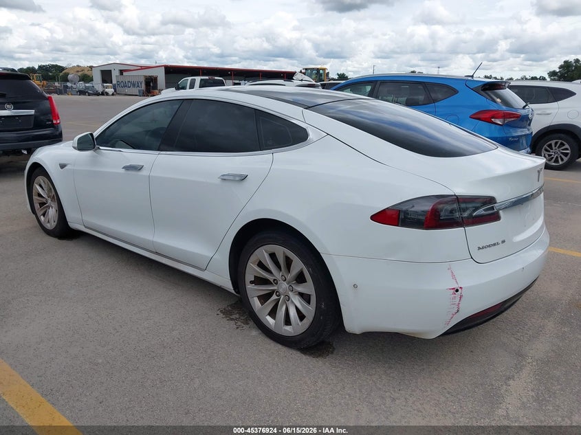 2016 Tesla Model s VIN 5YJSA1E16GF152390 IAAI salvage auction — NORMAL WEAR, Clear (Texas), sold $7,000 on 2026-07-09 (photo 3)