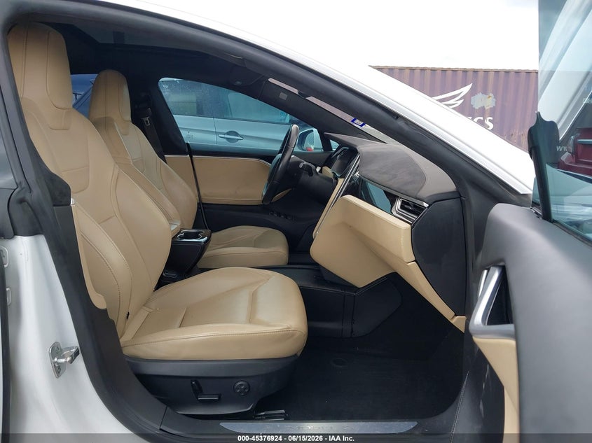2016 Tesla Model s VIN 5YJSA1E16GF152390 IAAI salvage auction — NORMAL WEAR, Clear (Texas), sold $7,000 on 2026-07-09 (photo 5)