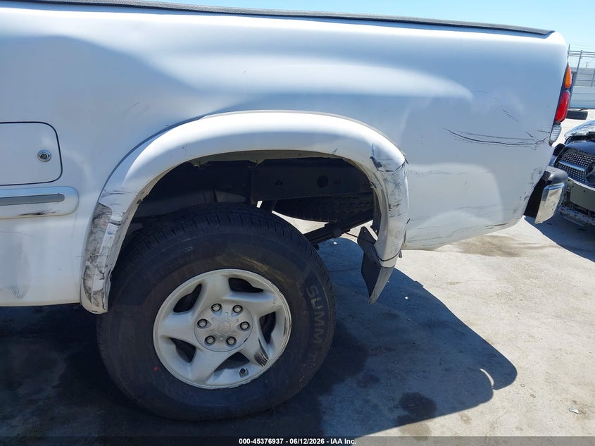 2000 Toyota Tundra VIN 5TBRT3815YS089675 IAAI salvage auction — LEFT & RIGHT, Salvage (California), sold $2,750 on 2026-07-15 (photo 6)
