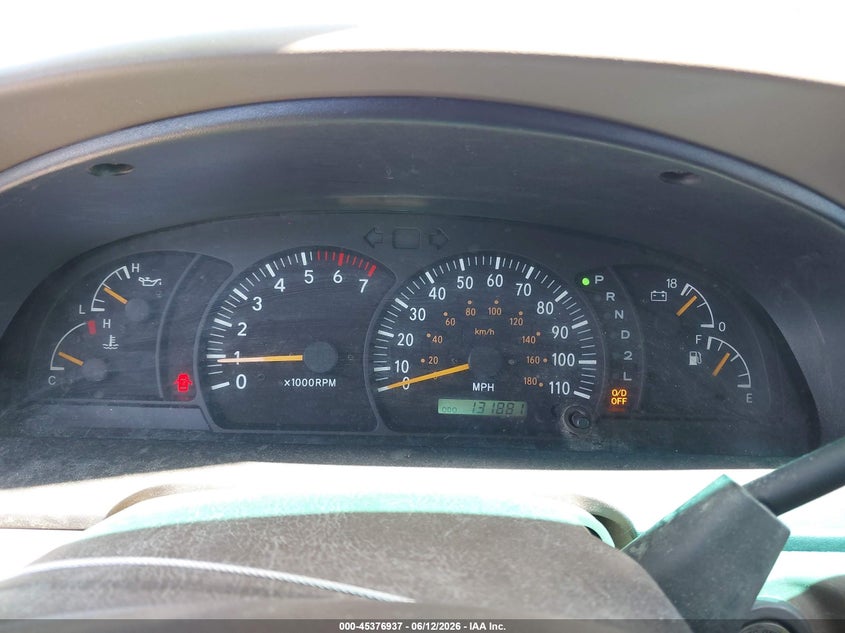 2000 Toyota Tundra VIN 5TBRT3815YS089675 IAAI salvage auction — LEFT & RIGHT, Salvage (California), sold $2,750 on 2026-07-15 (photo 7)