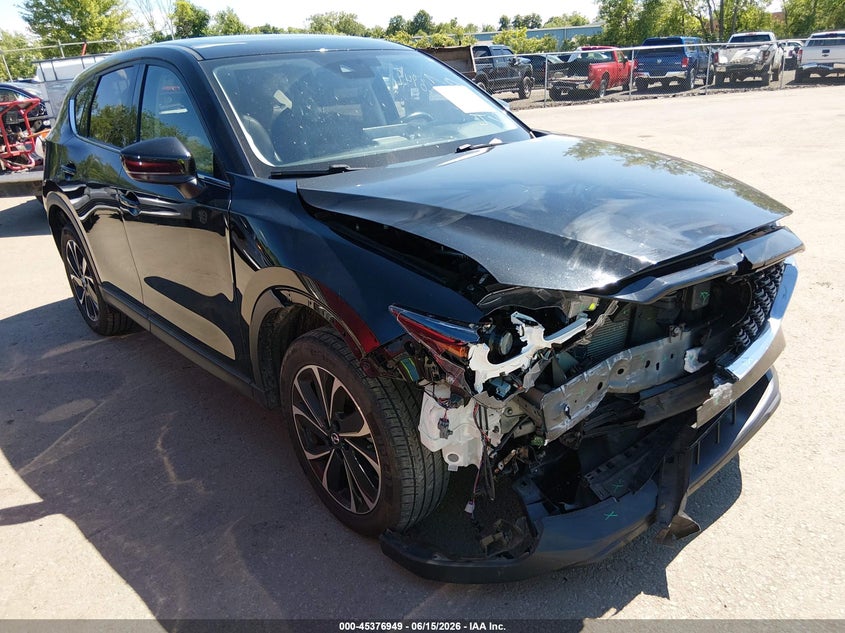 2022 Mazda Cx-5 VIN JM3KFBDM0N0635685 IAAI salvage auction — FRONT END, Salvage (Ohio), sold $6,900 on 2026-07-28 (photo 1)