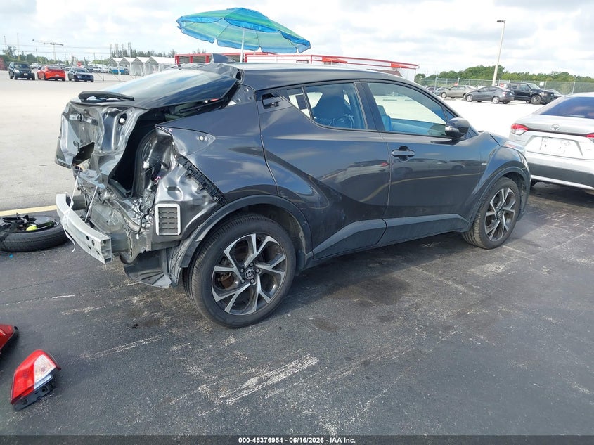 2021 Toyota C-hr VIN NMTKHMBX5MR123281 IAAI salvage auction — REAR END, Salvage Title, sold $5,600 on 2026-07-30 (photo 4)