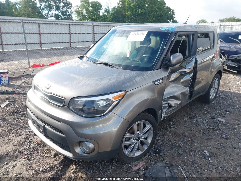 2019 Kia Soul VIN KNDJP3A5XK7696808 IAAI salvage auction — LEFT SIDE, Salvage (Georgia), sold $1,350 on 2026-07-22 (photo 2)