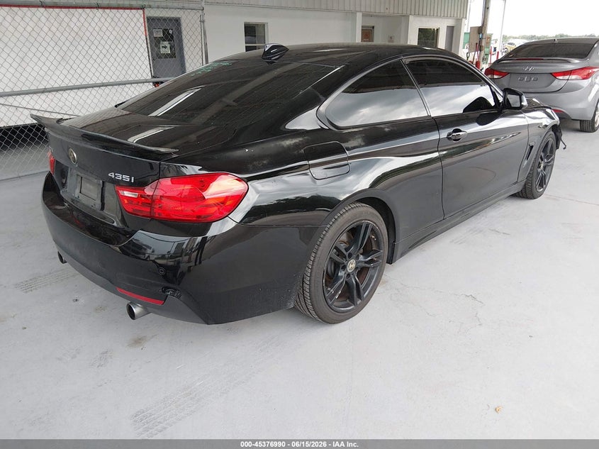 2015 BMW 4er VIN WBA3R5C51FK189601 IAAI salvage auction — FRONT END, Salvage Title, sold $1,700 on 2026-08-20 (photo 4)