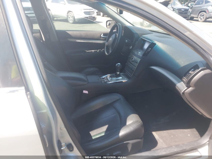 2013 Infiniti G VIN JN1CV6AR8DM350119 IAAI salvage auction — NORMAL WEAR, Clear (North Carolina), sold $1,200 on 2026-07-16 (photo 5)