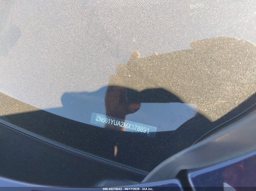 2021 Maserati Levante VIN ZN661YUA2MX378891 IAAI salvage auction — FRONT END, Salvage (Idaho), sold $15,900 on 2026-07-15 (photo 9)