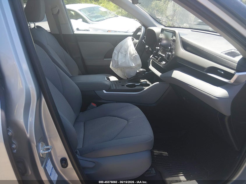 2021 Toyota Highlander VIN 5TDBZRBH9MS145160 IAAI salvage auction — LEFT FRONT, Salvage (Rhode Island), sold $11,900 on 2026-08-01 (photo 5)