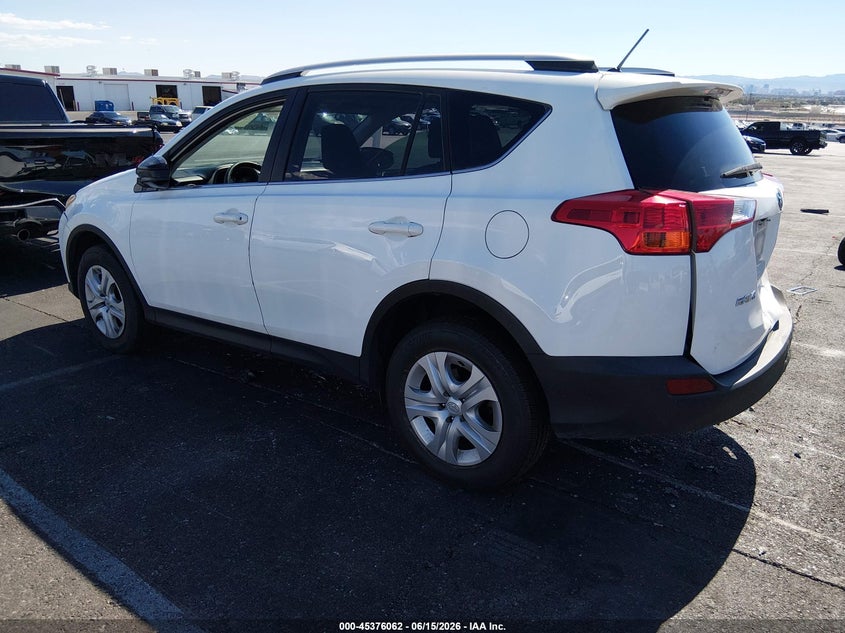 2015 Toyota Rav 4 VIN JTMBFREVXFJ022865 IAAI salvage auction — FRONT & REAR, Salvage (Nevada), sold $4,850 on 2026-07-10 (photo 3)