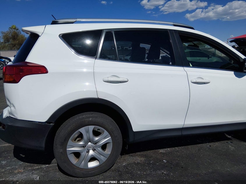 2015 Toyota Rav 4 VIN JTMBFREVXFJ022865 IAAI salvage auction — FRONT & REAR, Salvage (Nevada), sold $4,850 on 2026-07-10 (photo 6)