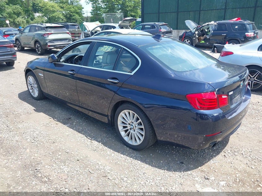 2011 BMW 5 series VIN WBAFU7C51BDU55530 IAAI salvage auction — FRONT END, Mv-907A (New York), sold $2,325 on 2026-07-14 (photo 3)
