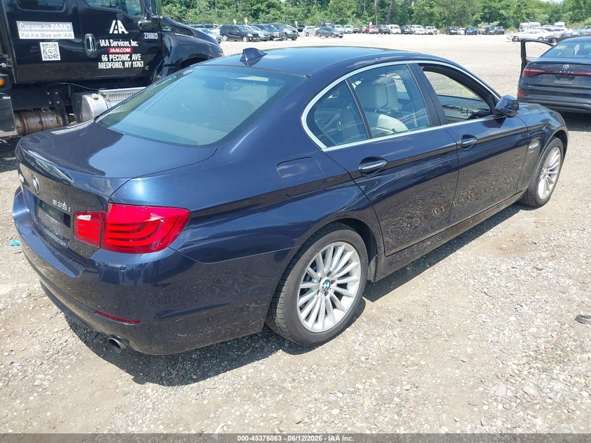 2011 BMW 5 series VIN WBAFU7C51BDU55530 IAAI salvage auction — FRONT END, Mv-907A (New York), sold $2,325 on 2026-07-14 (photo 4)