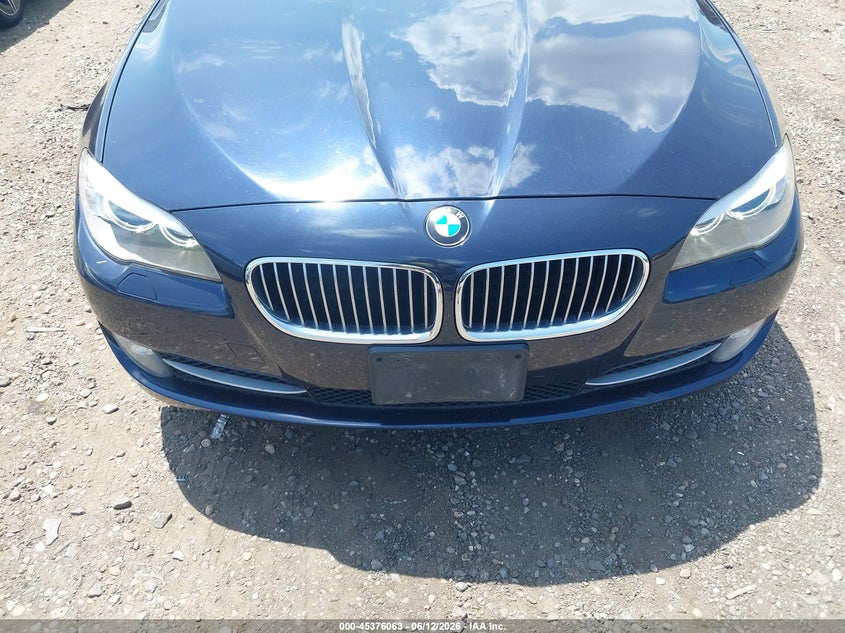 2011 BMW 5 series VIN WBAFU7C51BDU55530 IAAI salvage auction — FRONT END, Mv-907A (New York), sold $2,325 on 2026-07-14 (photo 6)