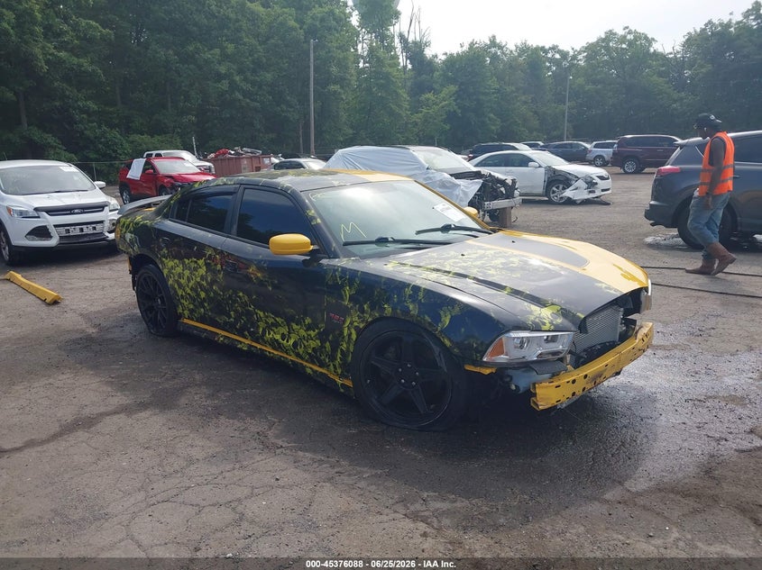 2012 Dodge Charger VIN 2C3CDXGJ1CH298443 IAAI salvage auction — REAR END, Salvage - Greater Than 75% (Maryland), sold $5,100 on 2026-08-03 (photo 1)