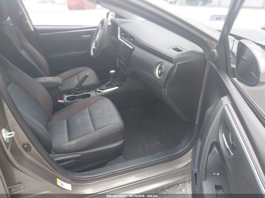 2017 Toyota Corolla VIN 5YFBURHE1HP601582 IAAI salvage auction — LEFT FRONT, Rebuildable (Florida), sold $3,150 on 2026-07-09 (photo 5)