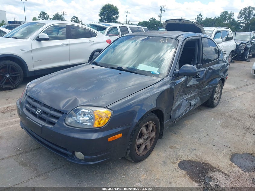 2005 Hyundai Accent VIN KMHCG35C95U366631 IAAI salvage auction — SIDE, Salvage (North Carolina), sold $500 on 2026-07-20 (photo 2)