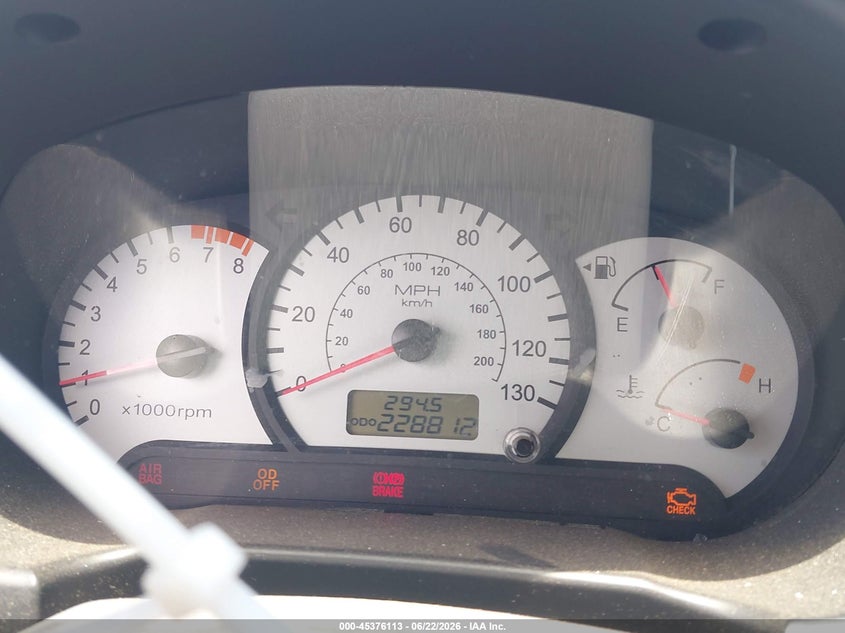 2005 Hyundai Accent VIN KMHCG35C95U366631 IAAI salvage auction — SIDE, Salvage (North Carolina), sold $500 on 2026-07-20 (photo 7)