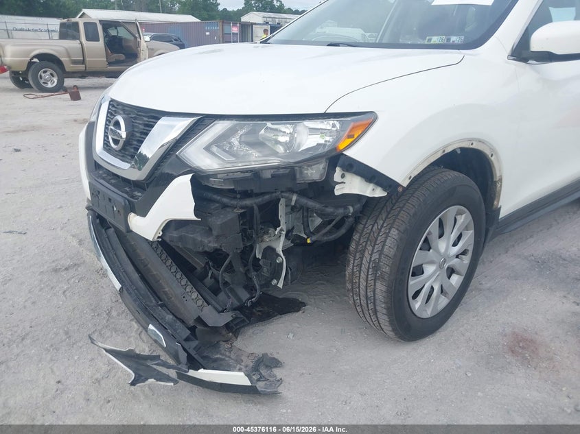 2017 Nissan Rogue VIN JN8AT2MV8HW011502 IAAI salvage auction — LEFT FRONT, Salvage (North Carolina), sold $1,225 on 2026-07-28 (photo 6)