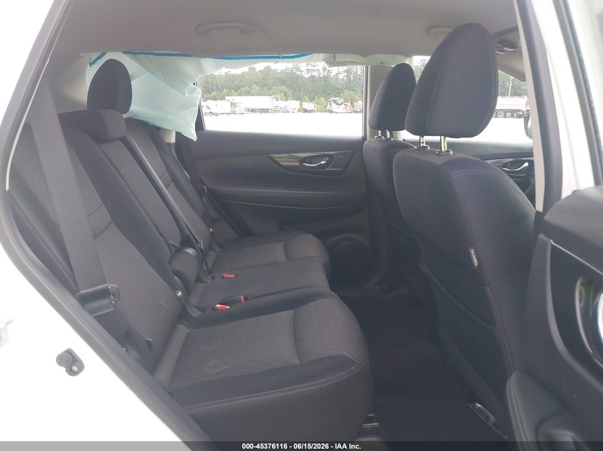 2017 Nissan Rogue VIN JN8AT2MV8HW011502 IAAI salvage auction — LEFT FRONT, Salvage (North Carolina), sold $1,225 on 2026-07-28 (photo 8)
