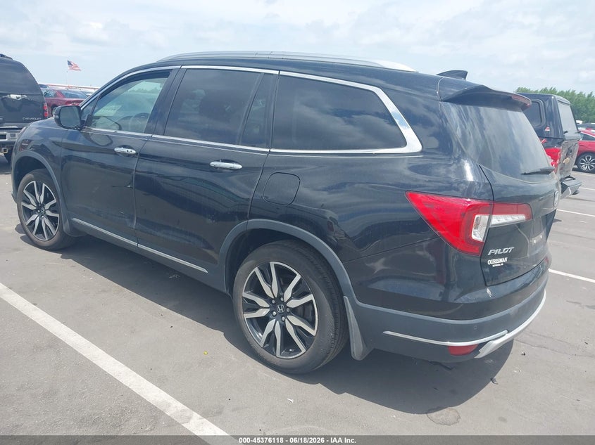 2022 Honda Pilot VIN 5FNYF6H68NB073865 IAAI salvage auction — REAR END, Salvage Title, sold $7,100 on 2026-07-29 (photo 3)