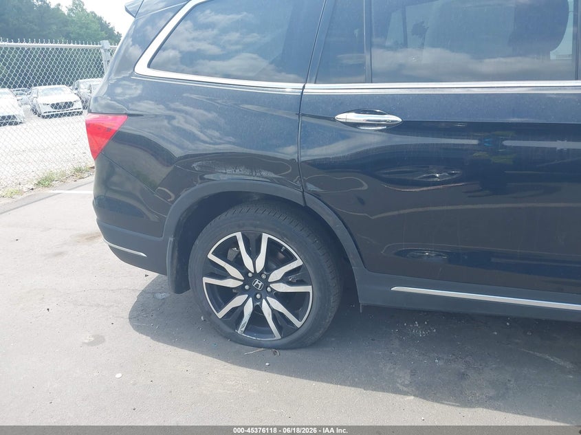 2022 Honda Pilot VIN 5FNYF6H68NB073865 IAAI salvage auction — REAR END, Salvage Title, sold $7,100 on 2026-07-29 (photo 6)