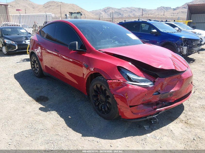 2023 Tesla Model y VIN 7SAYGDEF7PF632110 IAAI salvage auction — FRONT END, Salvage (Nevada), sold $8,850 on 2026-07-30 (photo 1)