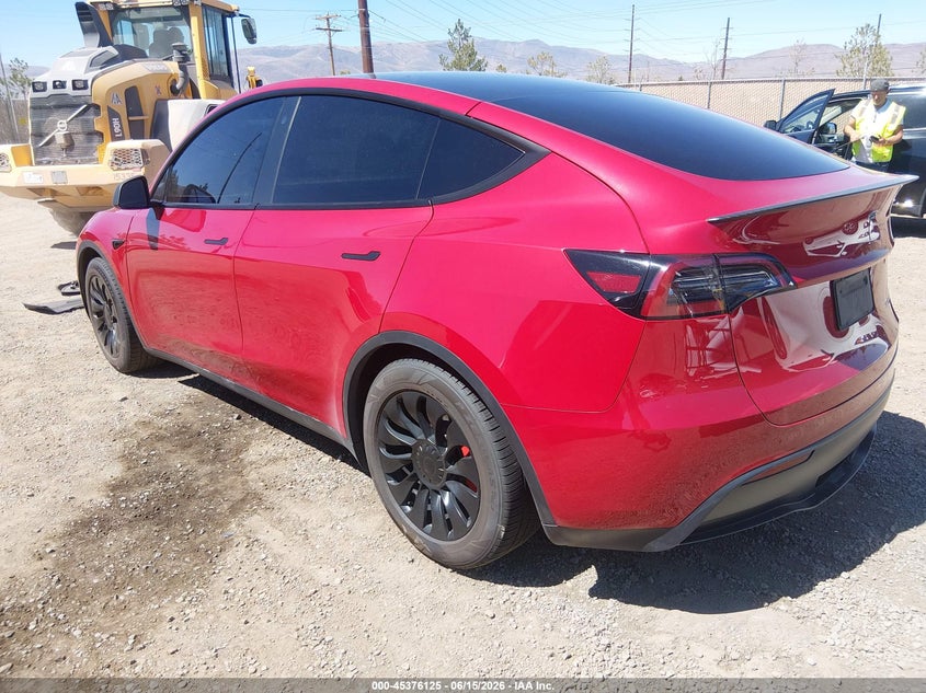 2023 Tesla Model y VIN 7SAYGDEF7PF632110 IAAI salvage auction — FRONT END, Salvage (Nevada), sold $8,850 on 2026-07-30 (photo 3)