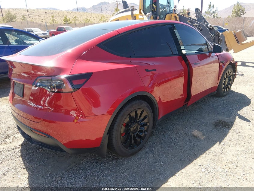 2023 Tesla Model y VIN 7SAYGDEF7PF632110 IAAI salvage auction — FRONT END, Salvage (Nevada), sold $8,850 on 2026-07-30 (photo 4)